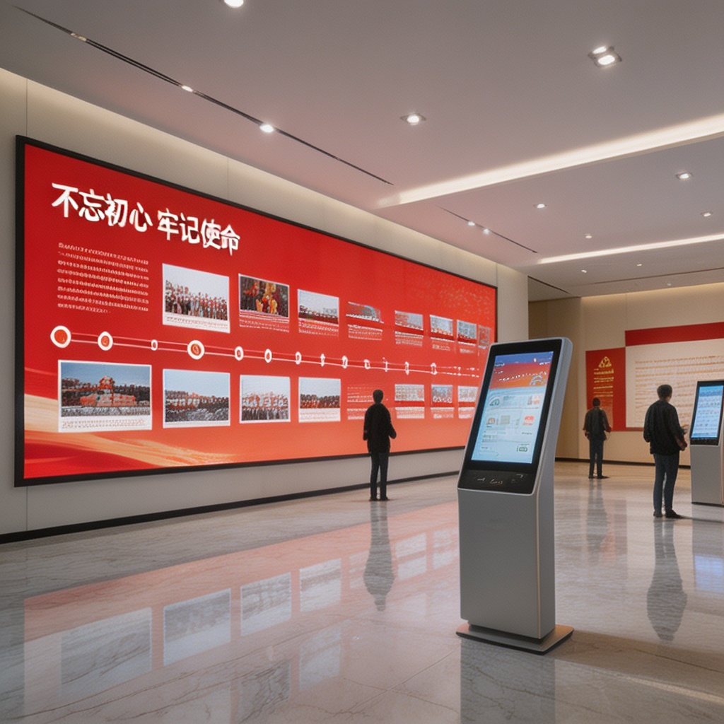 Party Building Culture Exhibition Hall LED Project
