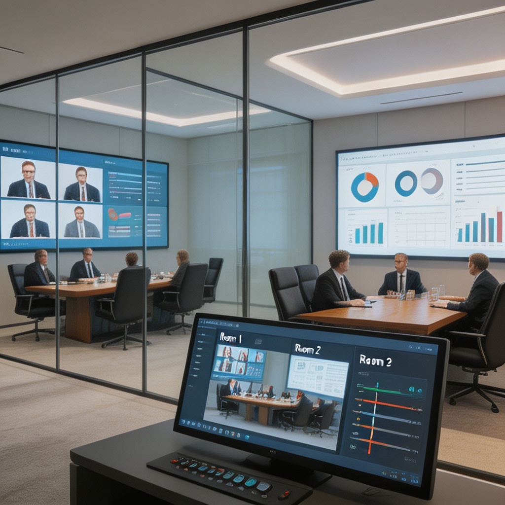 Group Smart Meeting Room Cluster LED Project
