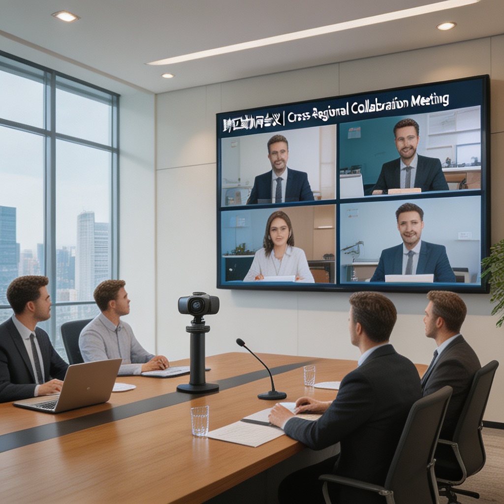 Remote Video Meeting LED Display Solution